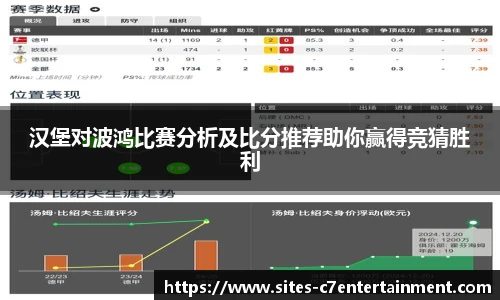 汉堡对波鸿比赛分析及比分推荐助你赢得竞猜胜利